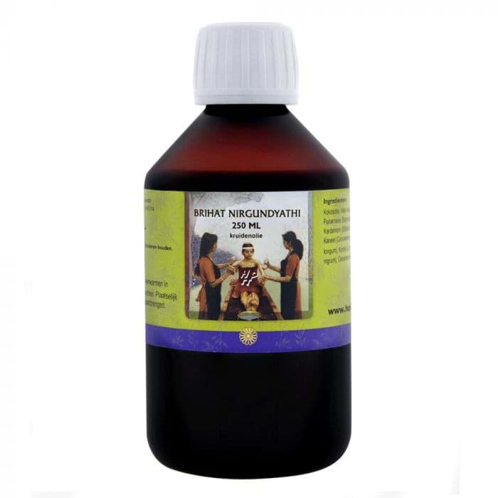 Afbeelding van Brihat Nirgundyathi taila 250 ml